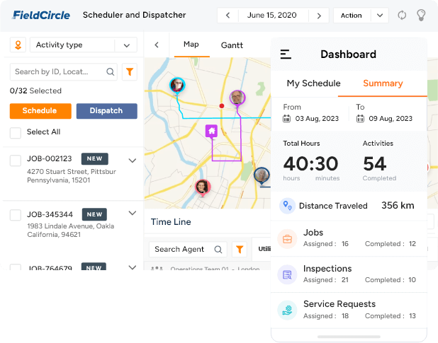 Route planning and tracking