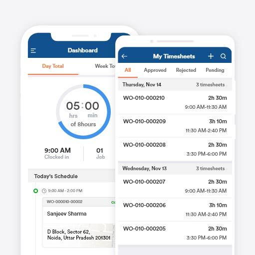 Time-tracking & timesheets