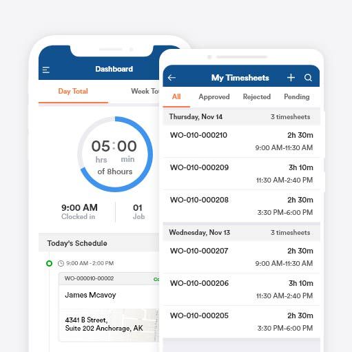 Time-tracking & timesheets