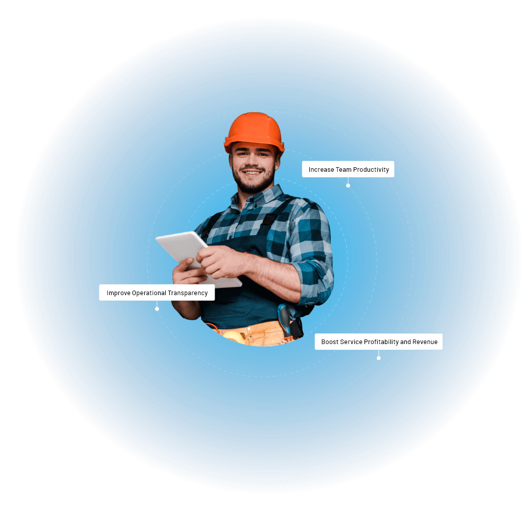 Field service CRM tool