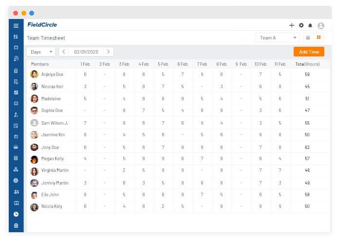 Time-Tracking & Timesheets