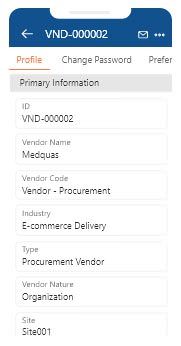 Vendor management in field service crm 