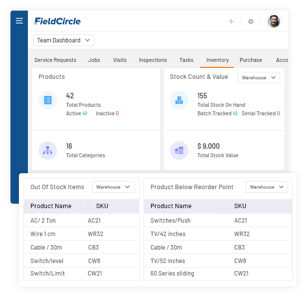 real time inventory management