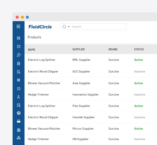 landscaping inventory management system