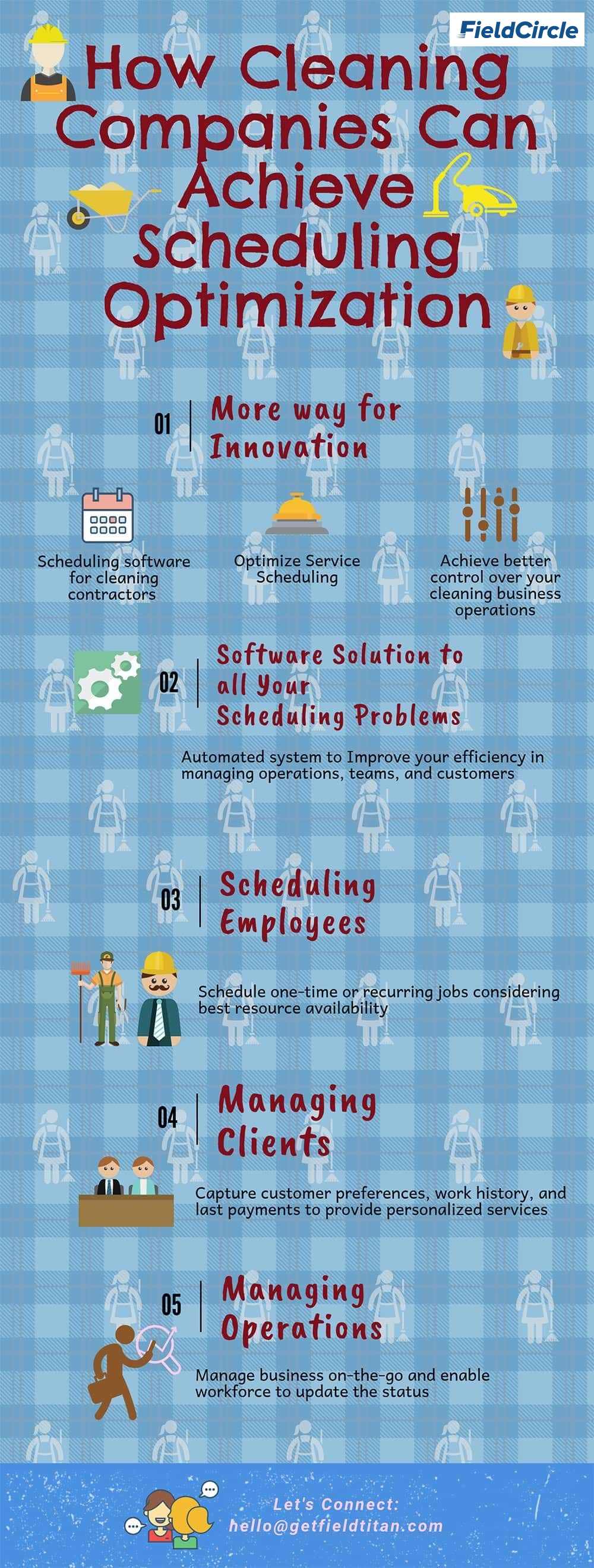How Cleaning Companies can Achieve Scheduling Optimization