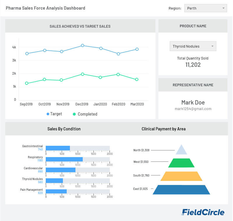 Real Time Visiblity of Pharma Sales