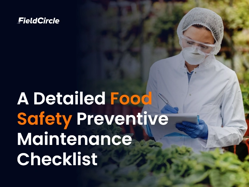 Food Safety Preventive Maintenance Checklist