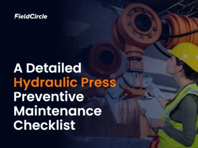 Hydraulic Press Preventive Maintenance Checklist