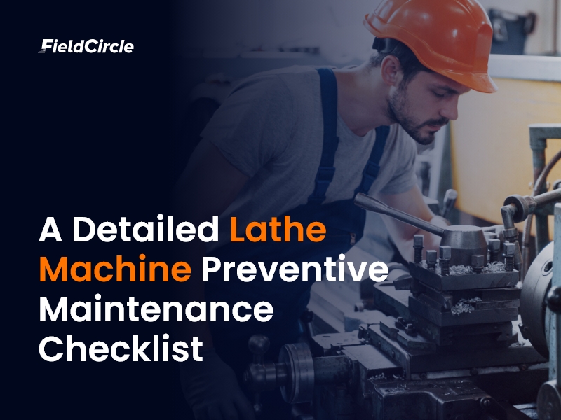 lathe machine maintenance checklist
